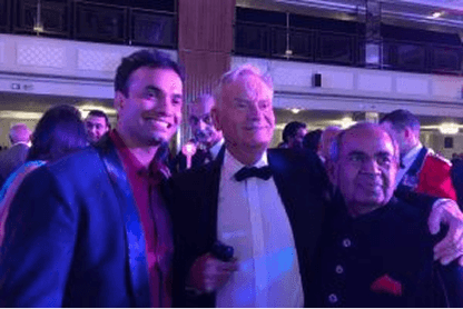 Author Jeffrey Archer & Cofounder Hinduja Group GP Hinduja