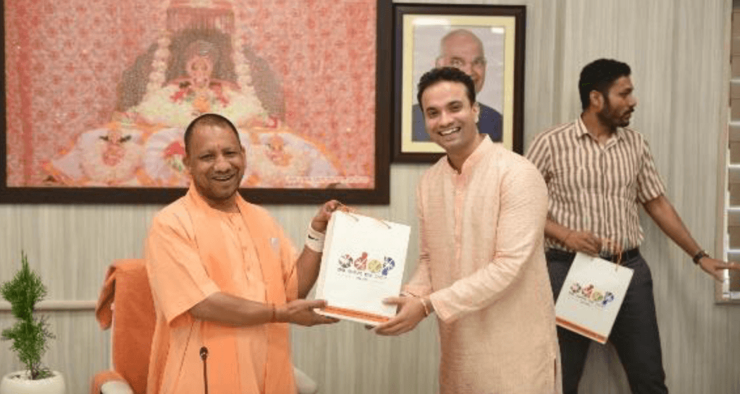 Hon. Chief Minister Yogi Adityanath recognizes and honors the work of Yuva Unstoppable Founder and key patrons