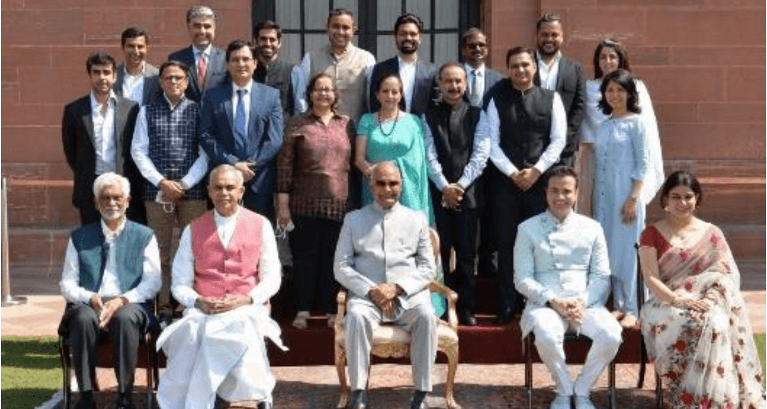 Hon President of India Shri Ramnath Kovind recognizes and applauds Yuva Unstoppable's efforts to empower less privileged kids